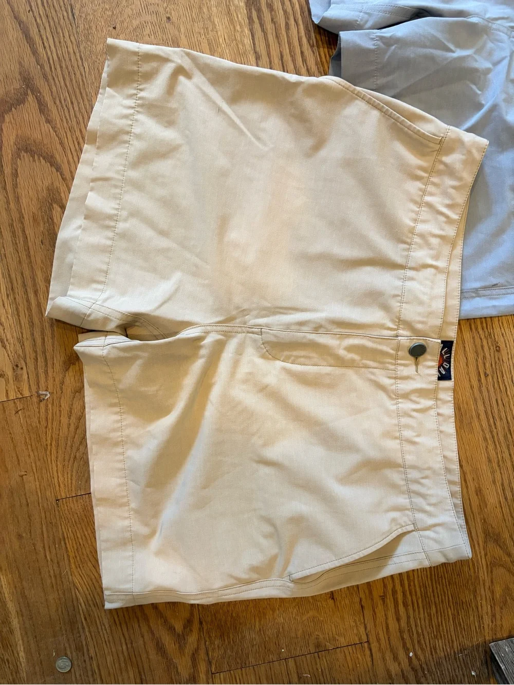 Faherty NEW Mens lot of 2 gray blue khaki all day drawstring casual shorts 35